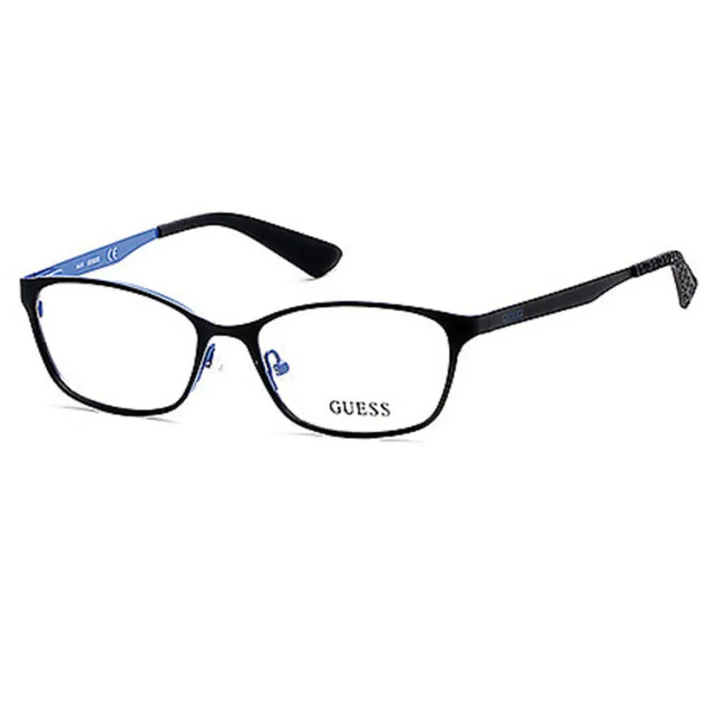 NWT GUESS 2563 49005 Blue/Black Eyeglasses